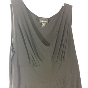 Lane Bryant pleated sleeveless dress